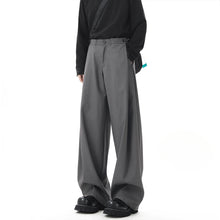 Load image into Gallery viewer, Straight Wide-leg Draped Trousers
