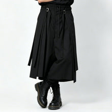 Load image into Gallery viewer, Japanese Style High-Waisted Drawstring Wide-Leg Pants
