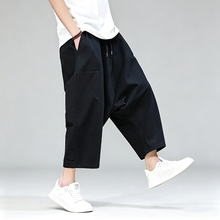 Load image into Gallery viewer, Drop-crotch Loose Lantern Harem Pants
