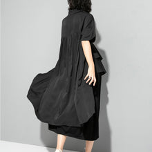 Load image into Gallery viewer, Women's Irregular Ruffle Mid-Length Shirt
