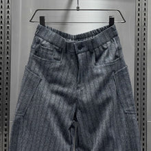 Load image into Gallery viewer, Vintage Wide Leg Scimitar Stripe Pants

