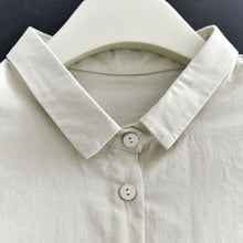 Load image into Gallery viewer, Women's Line Embroidered Collared Shirt
