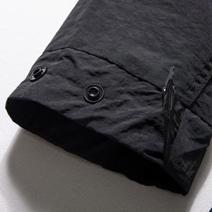 Workwear Loose Windproof Stand Collar Jacket