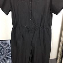 Load image into Gallery viewer, Men&#39;s Summer Black Loose Jumpsuit
