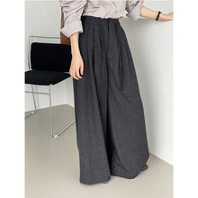Load image into Gallery viewer, Pleated Drawstring Casual Wide-leg Pants
