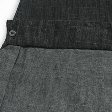 Load image into Gallery viewer, Square Neck Raw Edge Denim Vest Patchwork Jeans Two-Piece Set
