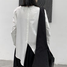 Load image into Gallery viewer, Irregular Slit Long Sleeve T-Shirt
