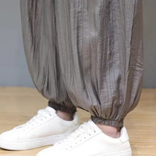 Load image into Gallery viewer, Breathable Loose-Fit Ice Silk Wide-Leg Pants

