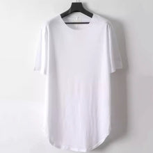 Load image into Gallery viewer, Loose Solid Color Crew Neck Thin T-shirt
