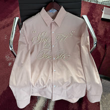 Load image into Gallery viewer, Loose 3D Beaded Casual Shirt
