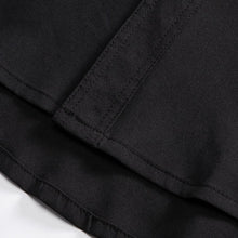 Load image into Gallery viewer, Button-down Loose Casual Black Shirt

