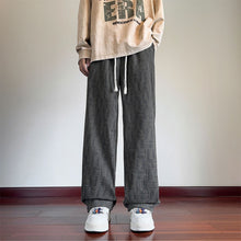 Load image into Gallery viewer, Straight Striped Corduroy Loose Wide Leg Casual Pants
