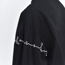 Load image into Gallery viewer, Women's Line Embroidered Collared Shirt
