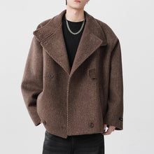 Load image into Gallery viewer, Vintage Twill Loose Woolen Jacket
