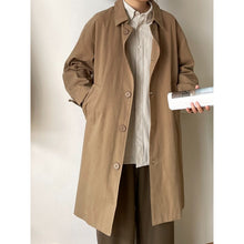 Load image into Gallery viewer, Japanese Striped Loose-fitting Long-sleeved Shirt
