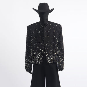Diamond-studded Pearl Jacket