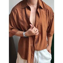 Load image into Gallery viewer, Solid Color Loose Casual Shirt
