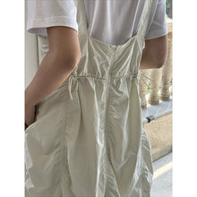 Load image into Gallery viewer, Women's Casual Drawstring Ruched Cargo Jumper Dress
