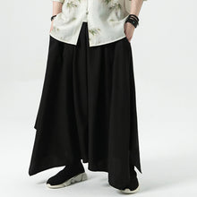 Load image into Gallery viewer, Ice Silk Wide-leg Irregular Culottes
