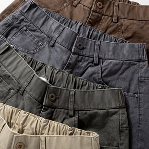 Retro Loose Straight Casual Trousers