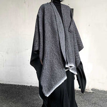 Load image into Gallery viewer, Retro Shawl Cape Coat
