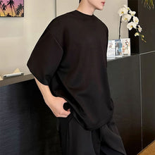 Load image into Gallery viewer, Summer Ribbon Neckline Short Sleeve T-shirt
