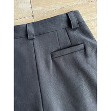 Load image into Gallery viewer, Drape Wide-leg Floor-length Suit Trousers
