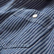 Load image into Gallery viewer, Casual Retro Loose Vertical Striped Shirt
