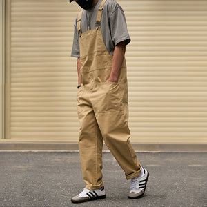 American Retro Loose Casual Overalls