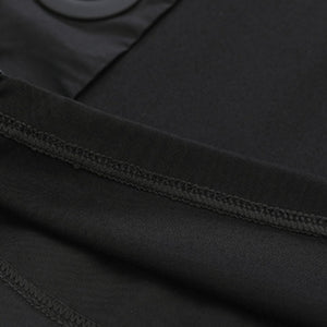 Spliced Ring Irregular T-shirt