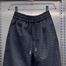 Load image into Gallery viewer, Wool Plaid Harem Casual Pants
