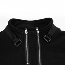 Load image into Gallery viewer, Multi-pocket Pullover Zip-up Sweatshirt
