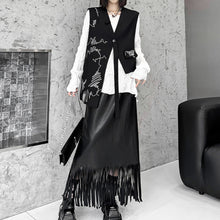 Load image into Gallery viewer, Embroidered Irregular Loose Versatile Vest
