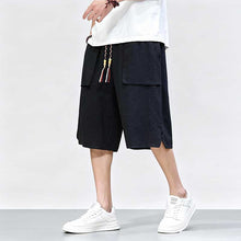Load image into Gallery viewer, Thin Loose-fitting Straight-leg Casual Shorts
