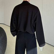Load image into Gallery viewer, V-neck Ribbon Loose Casual Sweatshirt

