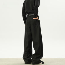 Load image into Gallery viewer, Pleated Wide-leg Deconstructed Loose Drape Trousers
