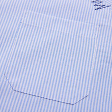 Load image into Gallery viewer, Japanese Striped Lapel Pocket Shirt
