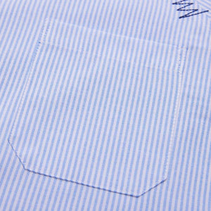 Japanese Striped Lapel Pocket Shirt