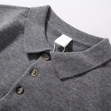 Load image into Gallery viewer, POLO Collar Loose Casual Warm Knit Sweater
