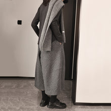 Load image into Gallery viewer, Thickened and Fleece-lined High-waisted Loose Wide-leg Pants
