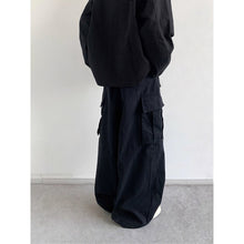 Load image into Gallery viewer, Large Pocket Casual Loose Trousers
