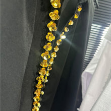 Load image into Gallery viewer, Deep V-neck Loose-fitting Sequin Shirt
