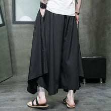 Load image into Gallery viewer, Ice Silk Wide-leg Irregular Culottes
