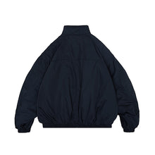 Load image into Gallery viewer, Japanese Retro Solid Color Silhouette Stand Collar Cotton Coat
