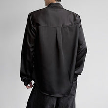Load image into Gallery viewer, Sequin Lace Argyle-Pattern  Shirt
