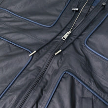 Load image into Gallery viewer, Contrast Piping Breathable Tech-Style Hooded Jacket with Side Zipper
