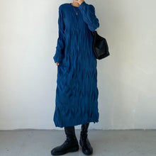 Load image into Gallery viewer, Round Neck A-line Loose Long Skirt
