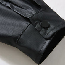 Load image into Gallery viewer, Retro Corduroy Collar and PU Leather Stand-up Collar Jacket
