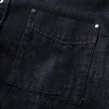 Load image into Gallery viewer, Loose Fit Casual Collar Long Sleeve Denim Shirt Jacket
