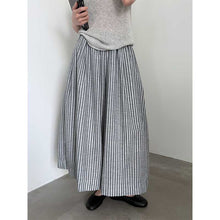 Load image into Gallery viewer, Striped Casual Loose Wide-leg Pants
